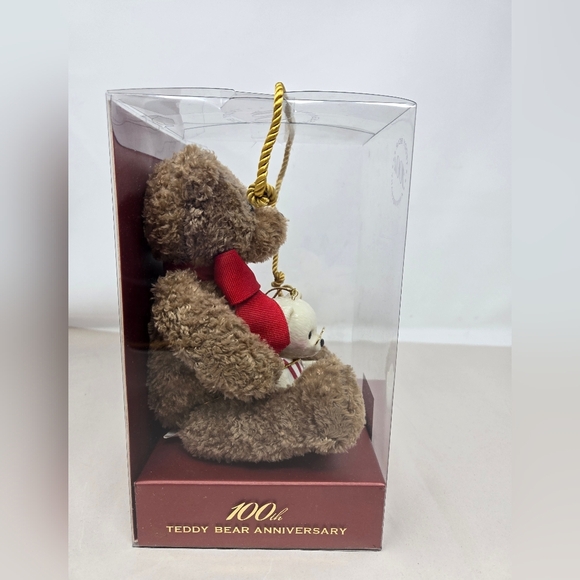 Lenox American Bears 100th Anniversary Plush Brown Bear Porcelain White Bear - Picture 5 of 10